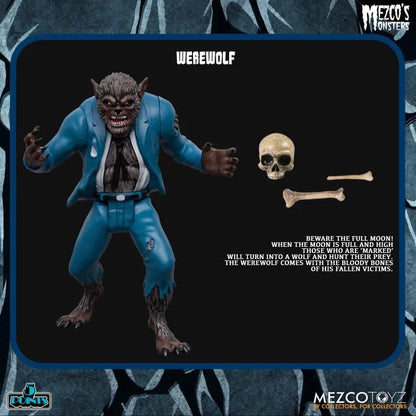 Mezco's Monsters 5 Points - Tower of Fear Deluxe Boxed Set