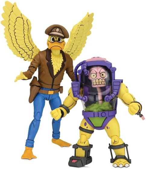 NECA Teenage Mutant Ninja Turtles - Ace Duck and Mutagen Man