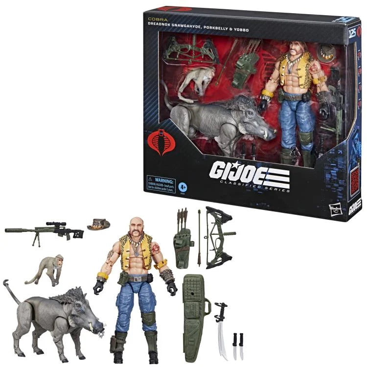 G.I. Joe Classified Series - Gnawgahyde, Porkbelly and Yobbo Three-Pack