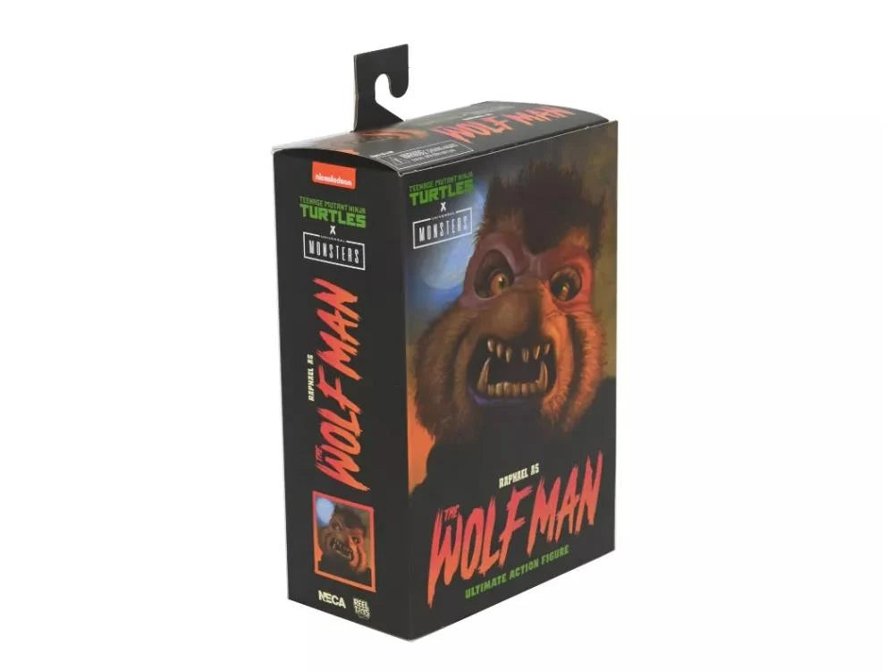 Universal Monsters x Teenage Mutant Ninja Turtles Ultimate Raphael as Wolfman Action Figure