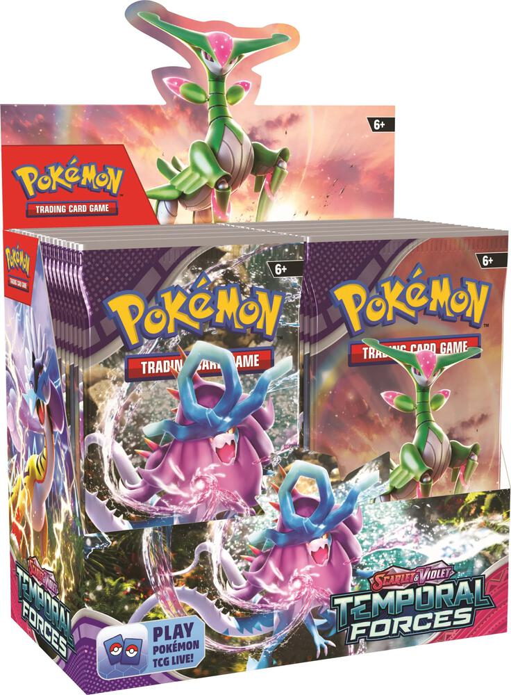 Pokemon TCG: Scarlet & Violet - Temporal Forces Booster Display Box (36 Packs)