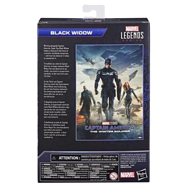 Captain America: The Winter Soldier Marvel Legends - The Infinity Saga Black Widow