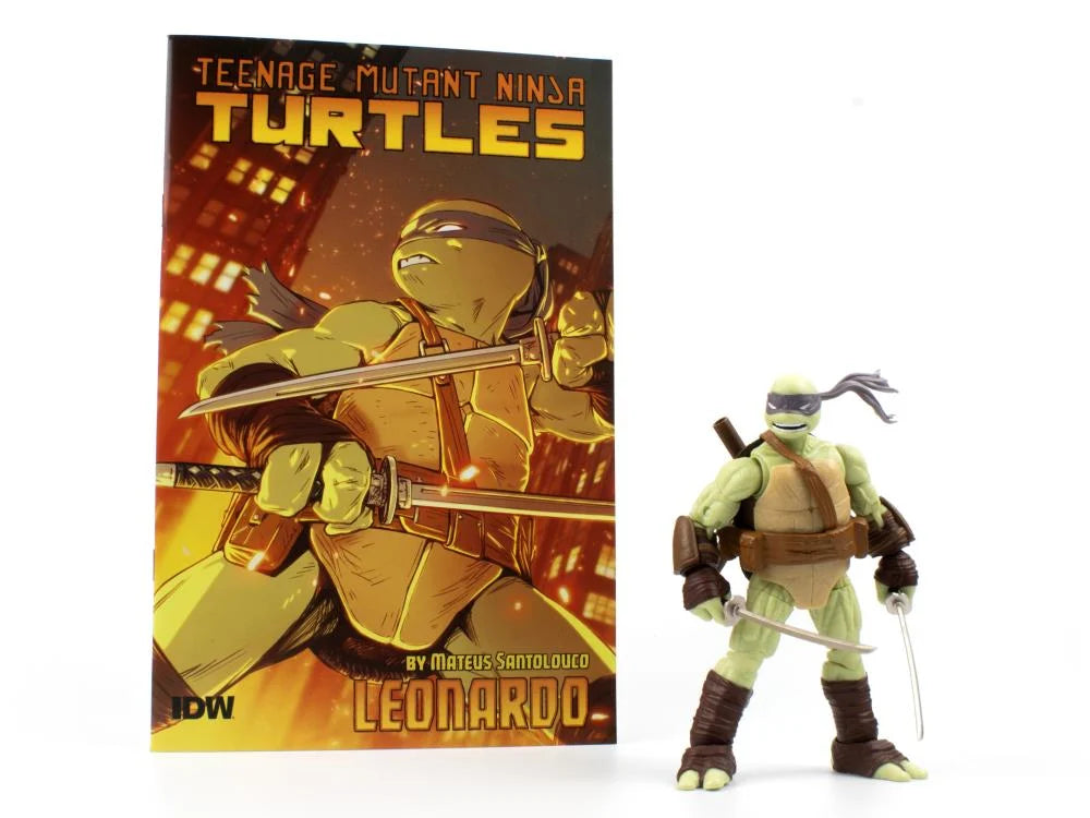 Teenage Mutant Ninja Turtles - BST AXN Leonardo (Ver. 2) Figure Teenage Mutant Ninja Turtles - BST AXN Leonardo (Ver. 2) Figure