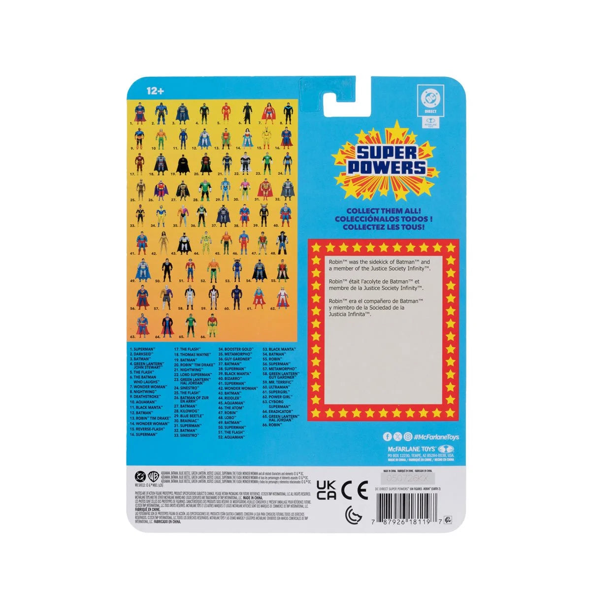 DC Super Powers Wave 13 4 1/2-Inch Scale Action Figure Case of 6  Exclusive