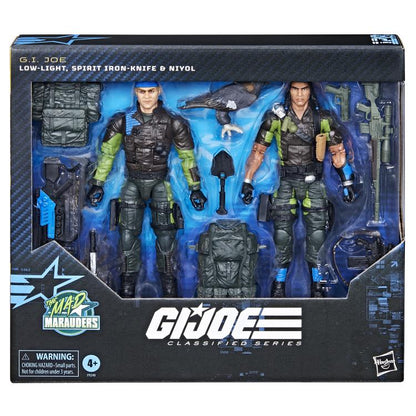 Mad Marauders Low-Light, Spirit Iron-Knife and Niyol G.I. Joe Classified Series