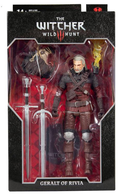 Mcfarlane The Witcher 3: Wild Hunt Geralt of Rivia (Wolf Armor) Action Figure