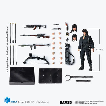 Rambo III Exquisite Super Series - John Rambo 1/12 Scale Action Figure
