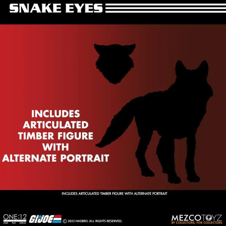 G.I. Joe - One:12 Collective Deluxe Snake Eyes
