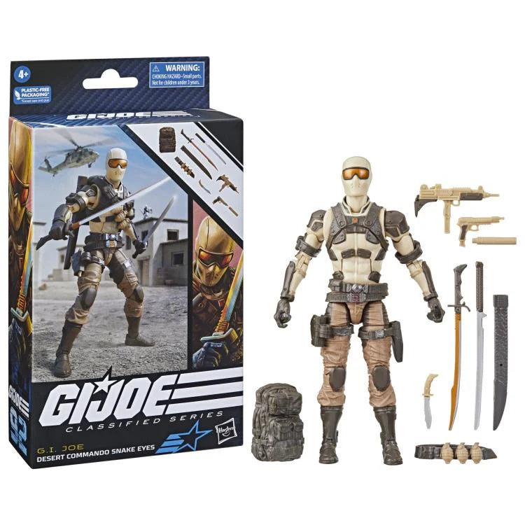 G.I. Joe Classified Series - Desert Commando Snake Eyes