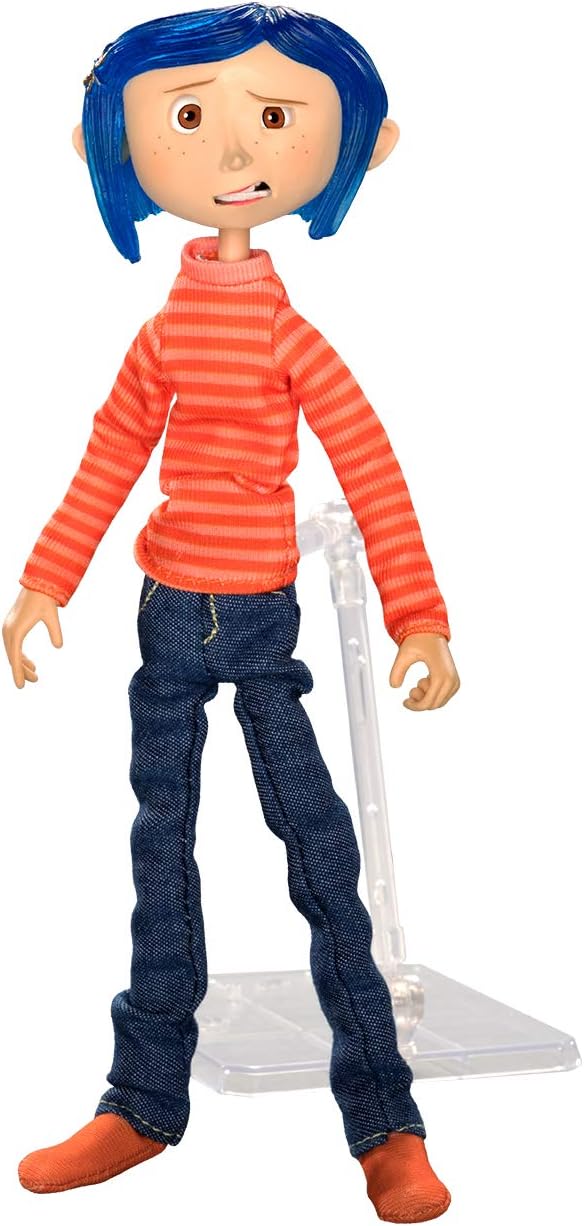 NECA Articulated Figure – Coraline in Striped Shirt