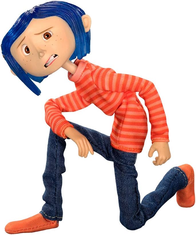 NECA Articulated Figure – Coraline in Striped Shirt