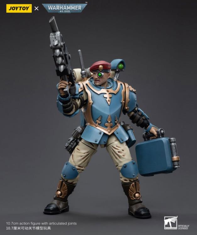 JOYTOY Warhammer 40k - Astra Militarum Tempestus Scions Command Squad 55th Kappic Eagles Medic
