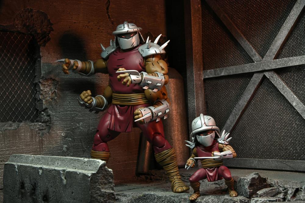 Teenage Mutant Ninja Turtles - Deluxe Shredder Clone & Mini Shredder (Mirage Comics)