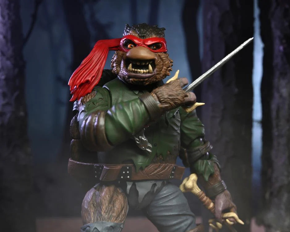 Universal Monsters x Teenage Mutant Ninja Turtles Ultimate Raphael as Wolfman Action Figure