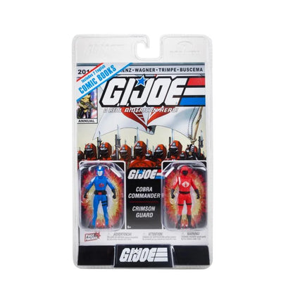 G.I. Joe Page Punchers - Cobra Commander and Crimson Guard Two-Pack with Comic