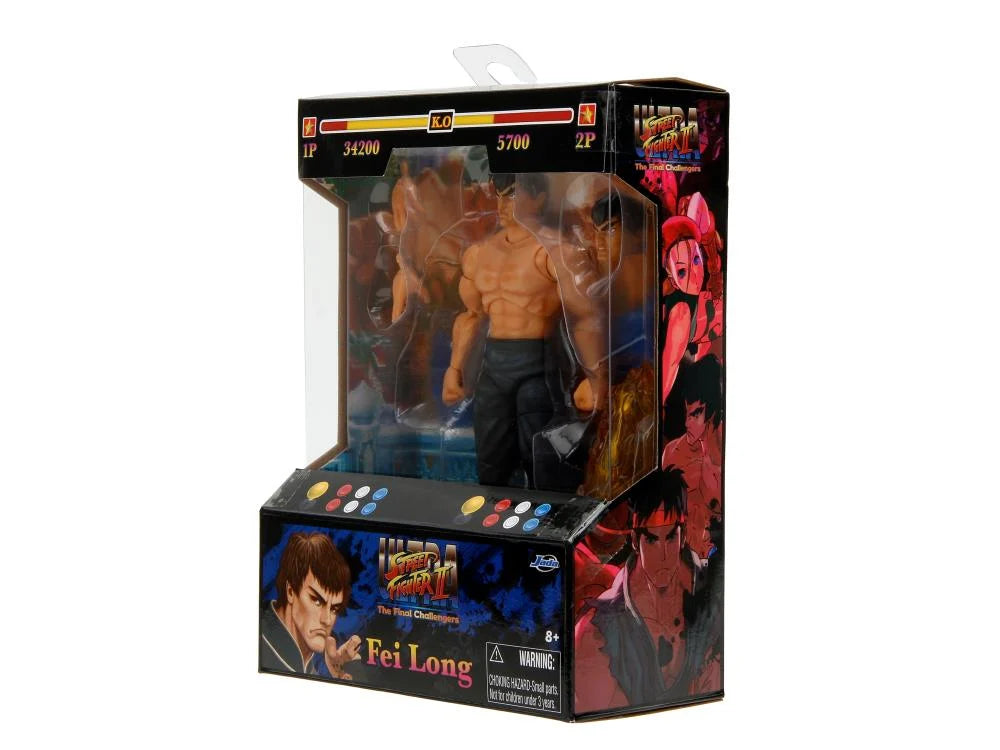 プライズ フィギュア タンブラーなど 42点 セット Ultra Street Fighter II Series 1 Fei Long 6-Inch Action