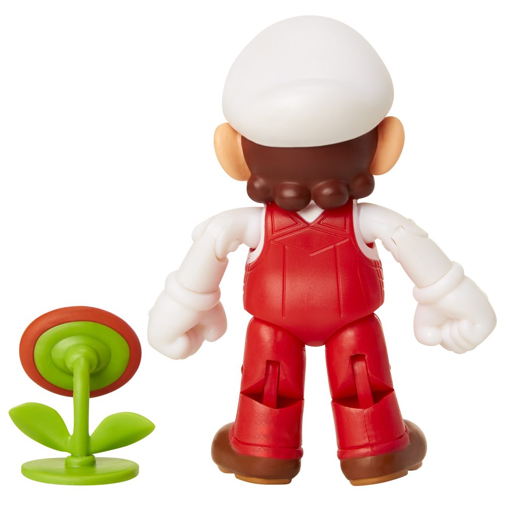 Fire Mario with Fire Flower Super Mario Jakks Pacific