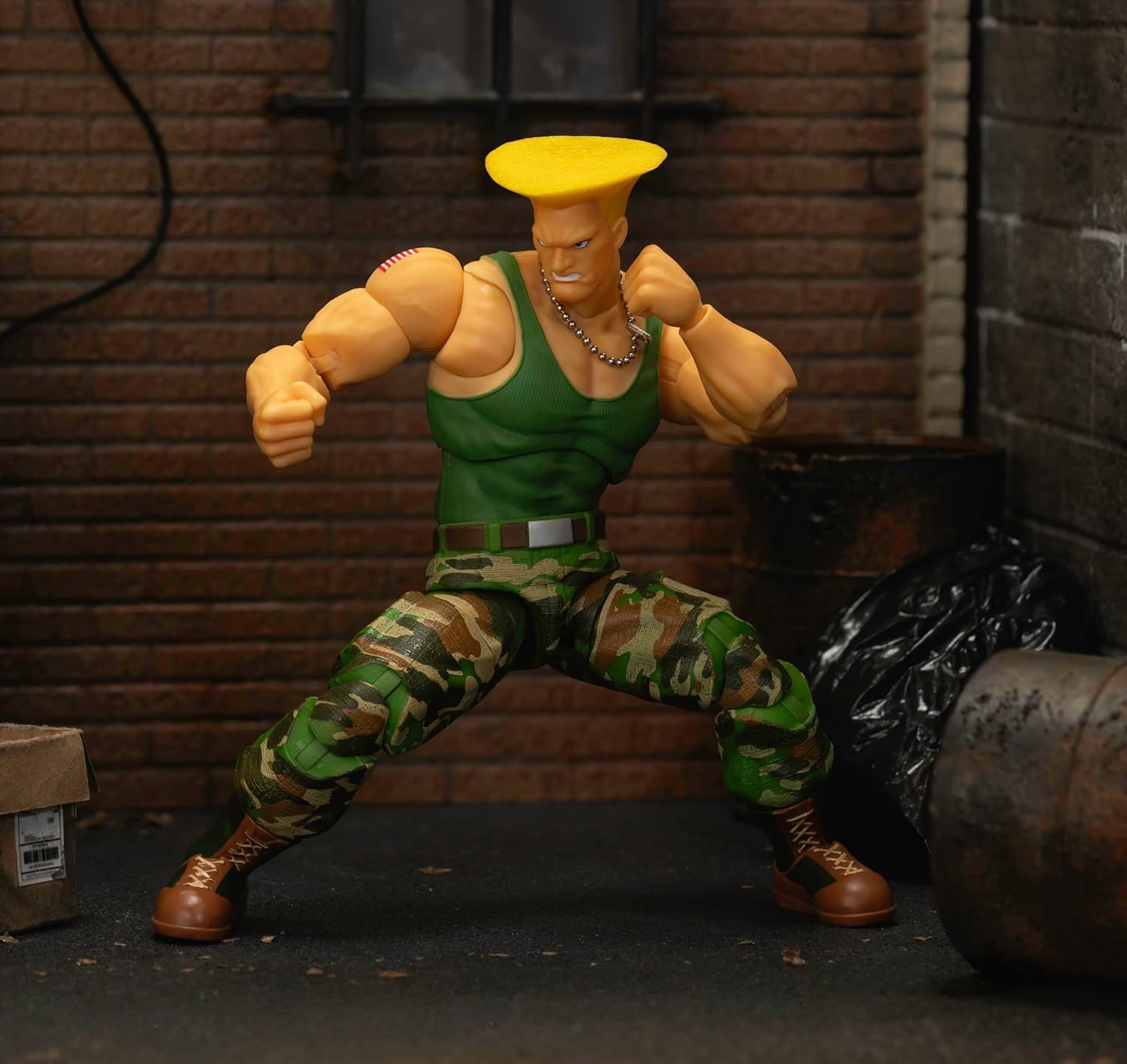 Guile 1/12 Scale Figure Ultra Street Fighter II: The Final Challengers Jada Toys