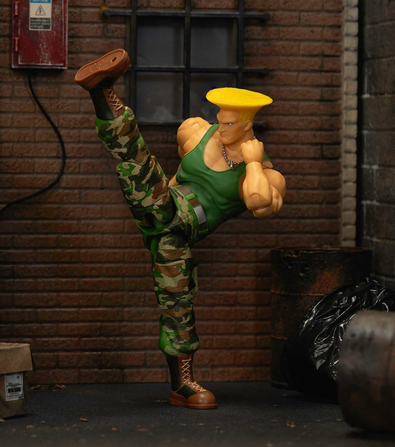 Guile 1/12 Scale Figure Ultra Street Fighter II: The Final Challengers Jada Toys