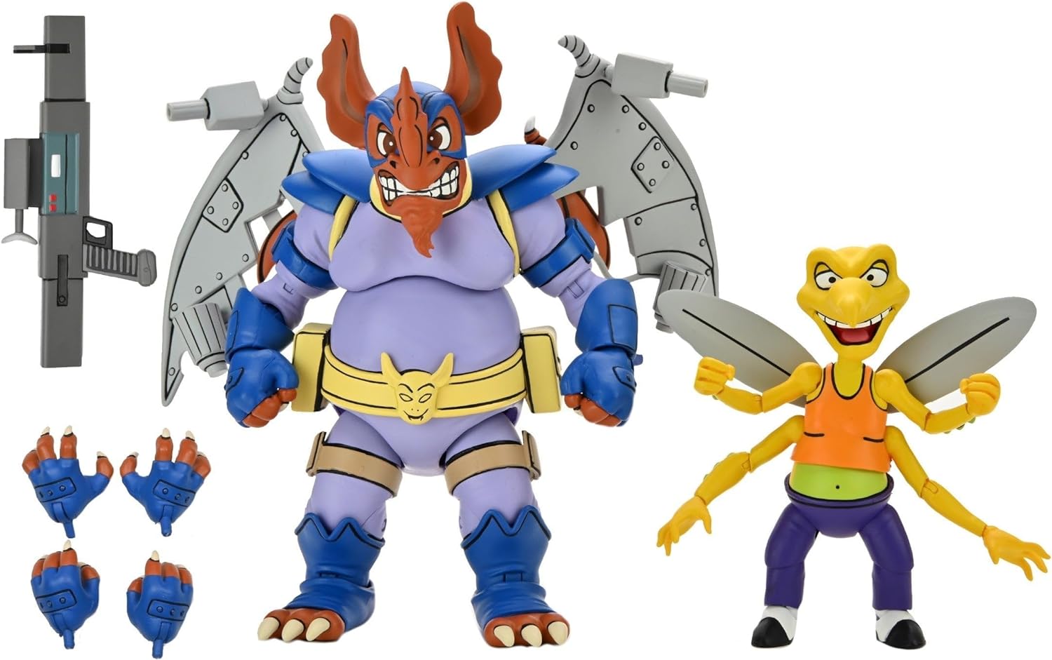 NECA Teenage Mutant Ninja Turtles - Wingnut and Screwloose