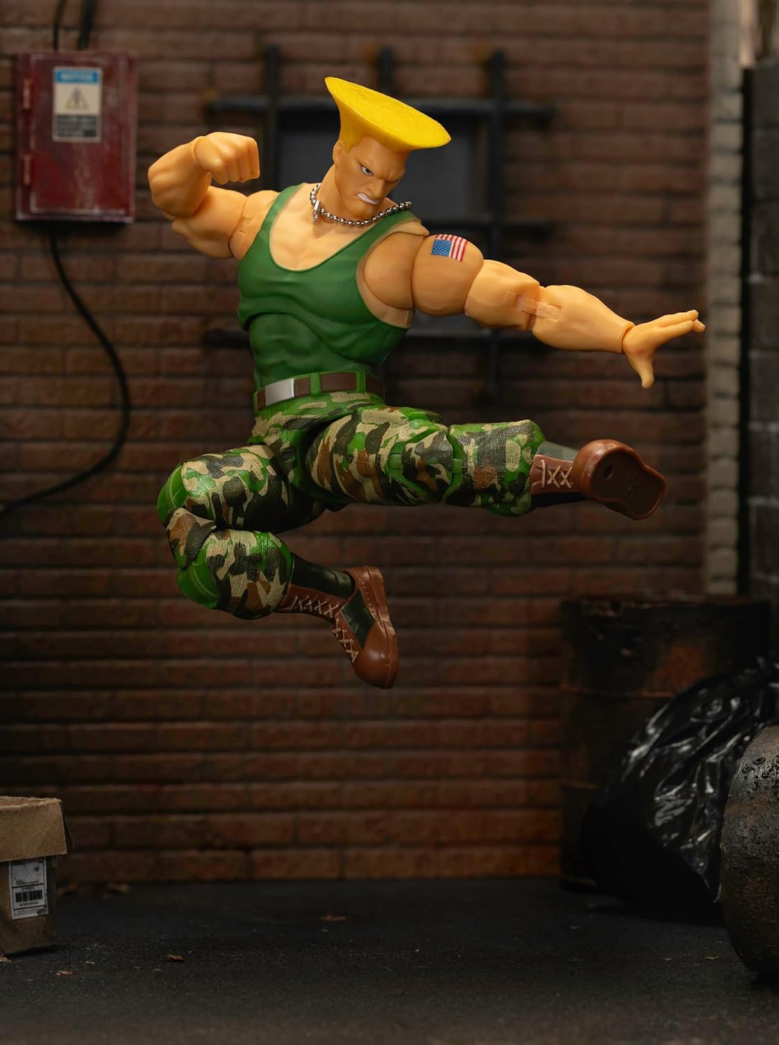 Guile 1/12 Scale Figure Ultra Street Fighter II: The Final Challengers Jada Toys