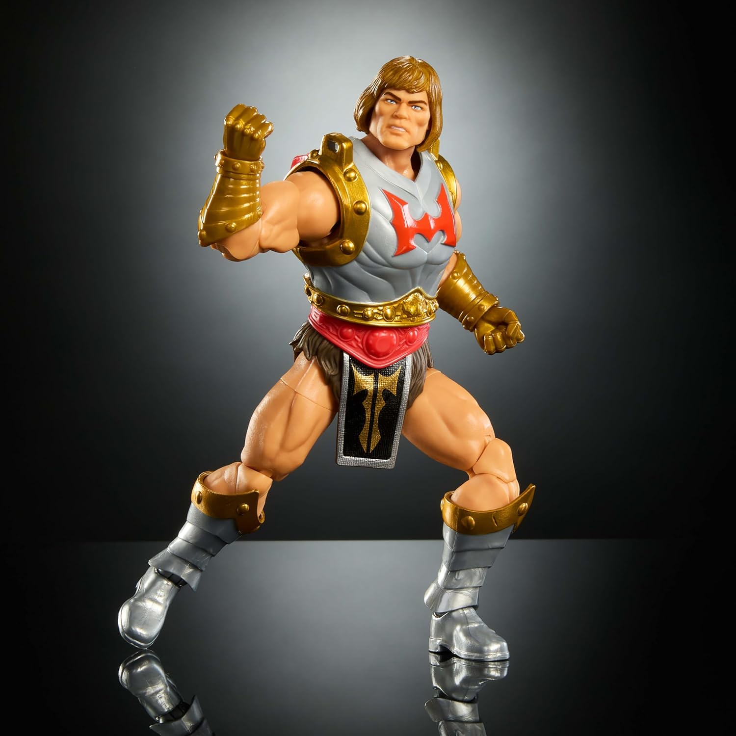 New Eternia Flying Fists He-Man Figure Masters of the Universe Masterverse Mattel