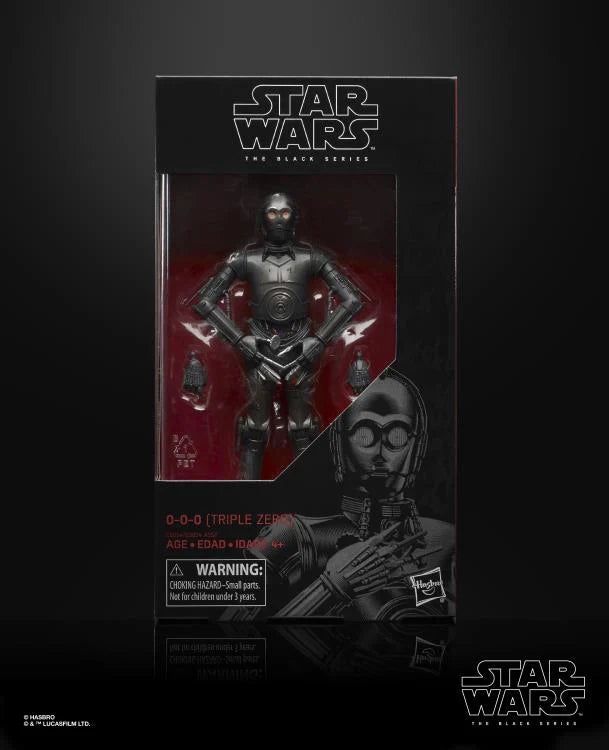 0-0-0 (Triple Zero) 6" Figure Star Wars: The Black Series
