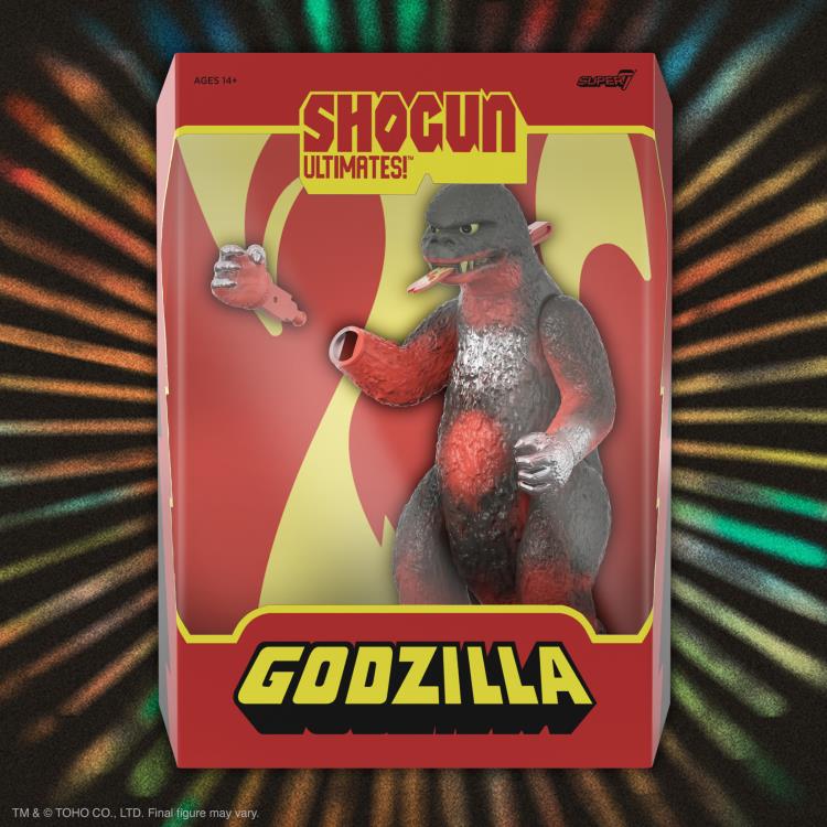 Toho Shogun ULTIMATES! - Shogun Godzilla (Vintage Red) SDCC 2024 Exclusive