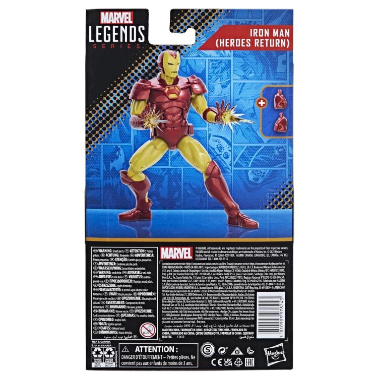 Iron Man (Heroes Return) Marvel Legends Totally Awesome Hulk BAF