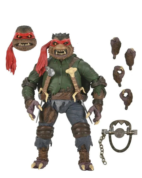 Universal Monsters x Teenage Mutant Ninja Turtles Ultimate Raphael as Wolfman Action Figure