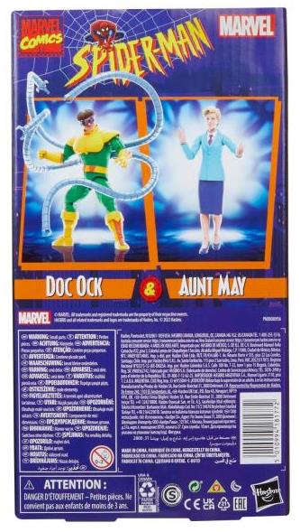 Doctor Octopus & Aunt May - Spider-Man Marvel Legends Exclusive VHS Two-Pack