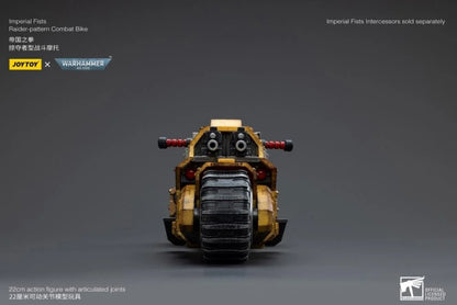 JOYTOY Warhammer 40k - Imperial Fists Raider-Pattern Combat Bike