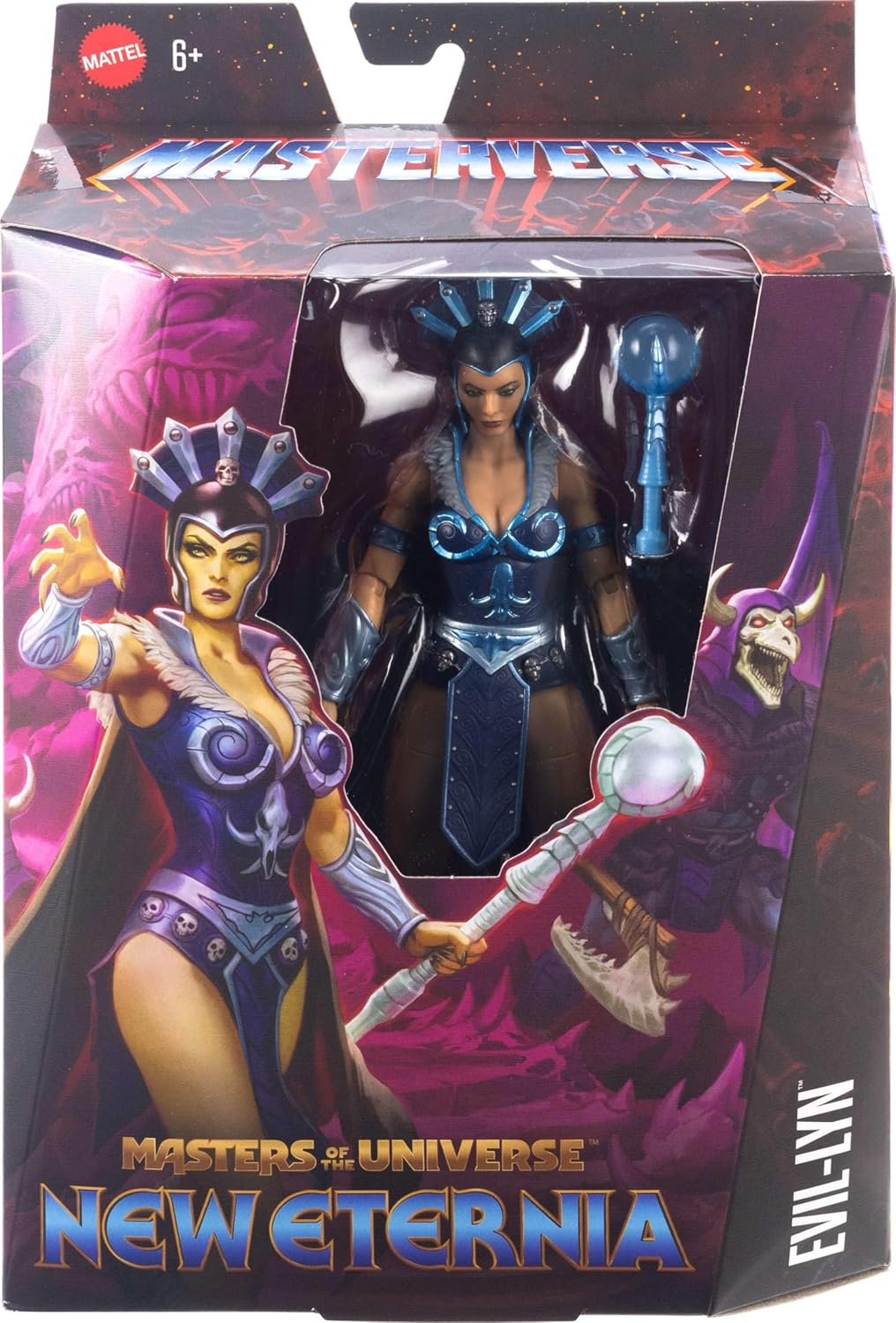 New Eternia Evil-Lyn Figure Masters of the Universe Masterverse Mattel