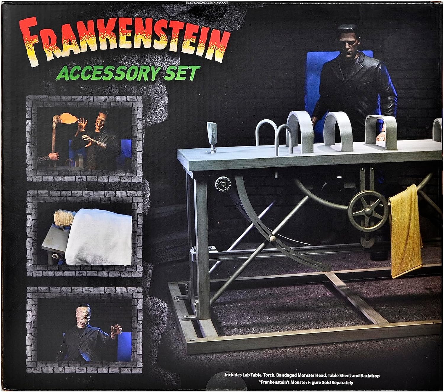 Frankenstein Accessory Set Universal Monsters NECA