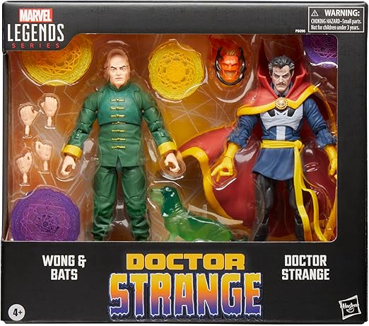 Marvel Legends Series - Doctor Strange, Wong and Bats Action Figure Multipack (Amazon Exclusive)