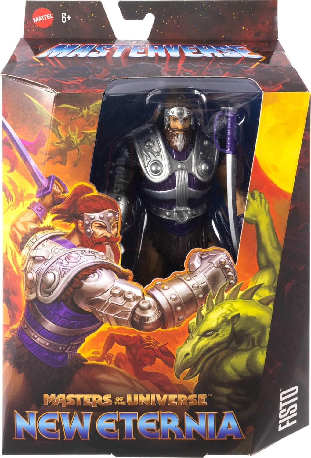 New Eternia Fisto Figure Masters of the Universe Masterverse Mattel