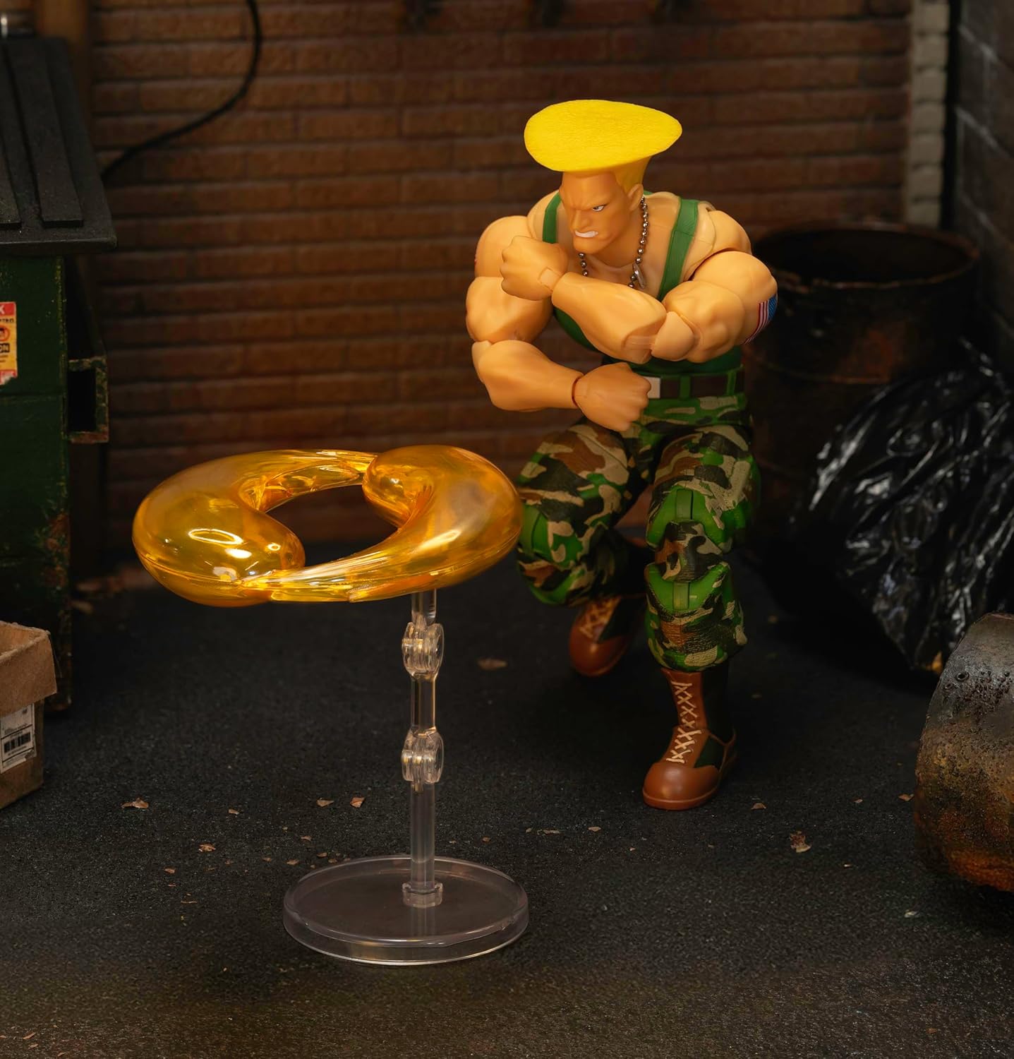 Guile 1/12 Scale Figure Ultra Street Fighter II: The Final Challengers Jada Toys