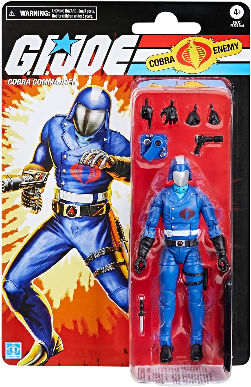 Cobra Commander Figure G.I. Joe Classified Series Retro Collection