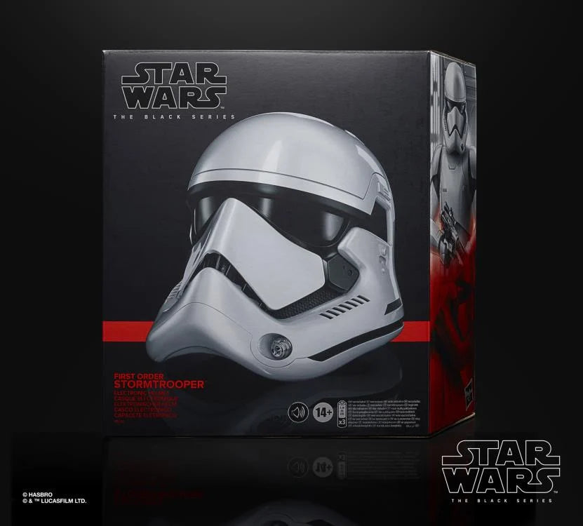 Star Wars: The Black Series - First Order Stormtrooper 1:1 Scale Wearable Helmet (Electronic)