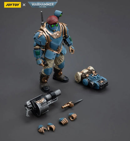 JOYTOY Warhammer 40k - Astra Militarum Tempestus Scions Command Squad 55th Kappic Eagles Grenadier