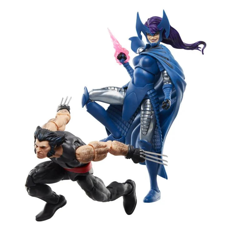 Wolverine 50th Anniversary Marvel Legends - Wolverine and Psylocke Two-Pack