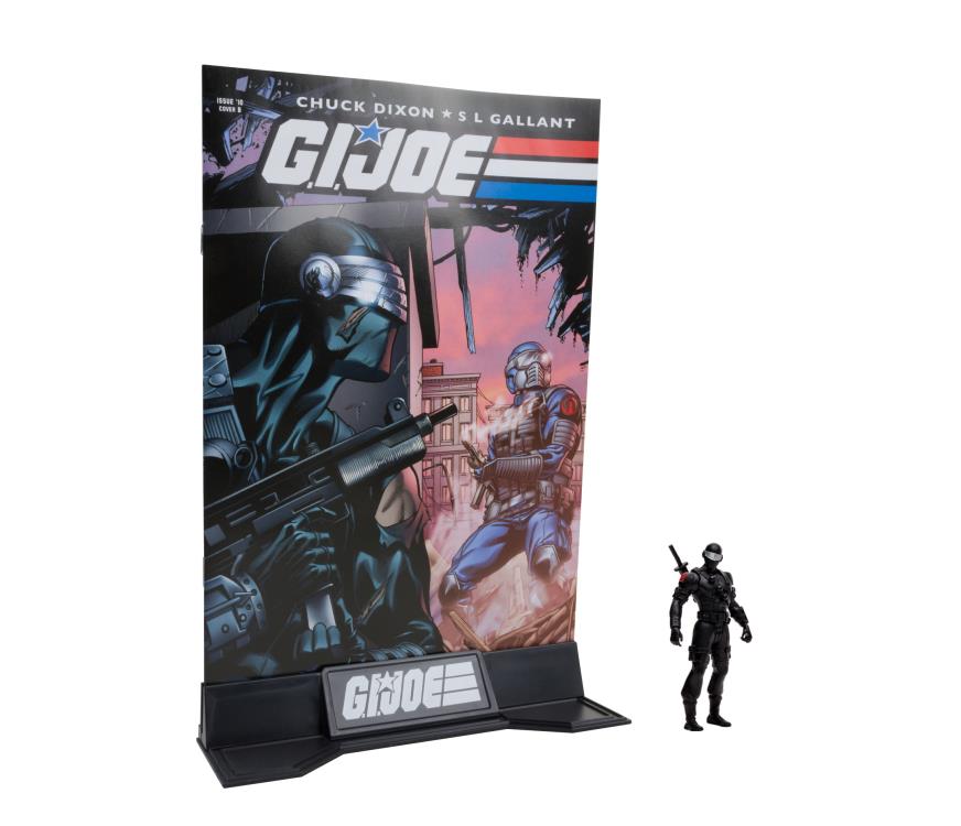 G.I. Joe Page Punchers - Duke and Snake Eyes Two-Pack with Comic