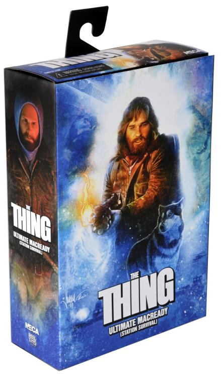 Amazon.com: NECA - The Thing ULT MacReady Wv3 7In Af : Toys