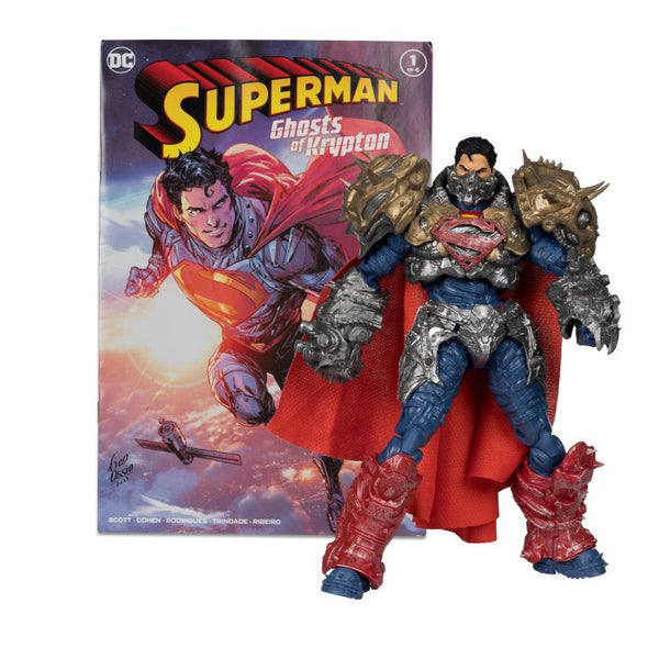 『3年保証』 Superman: Ghosts of Krypton Page Punchers - Superman Figure コレクション