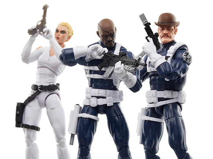 Captain America Marvel Legends - S.H.I.E.L.D. Three-Pack
