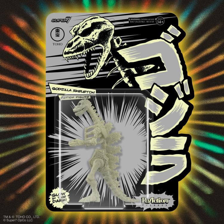 ReAction - Godzilla Skeleton (Glow-in-the-Dark)