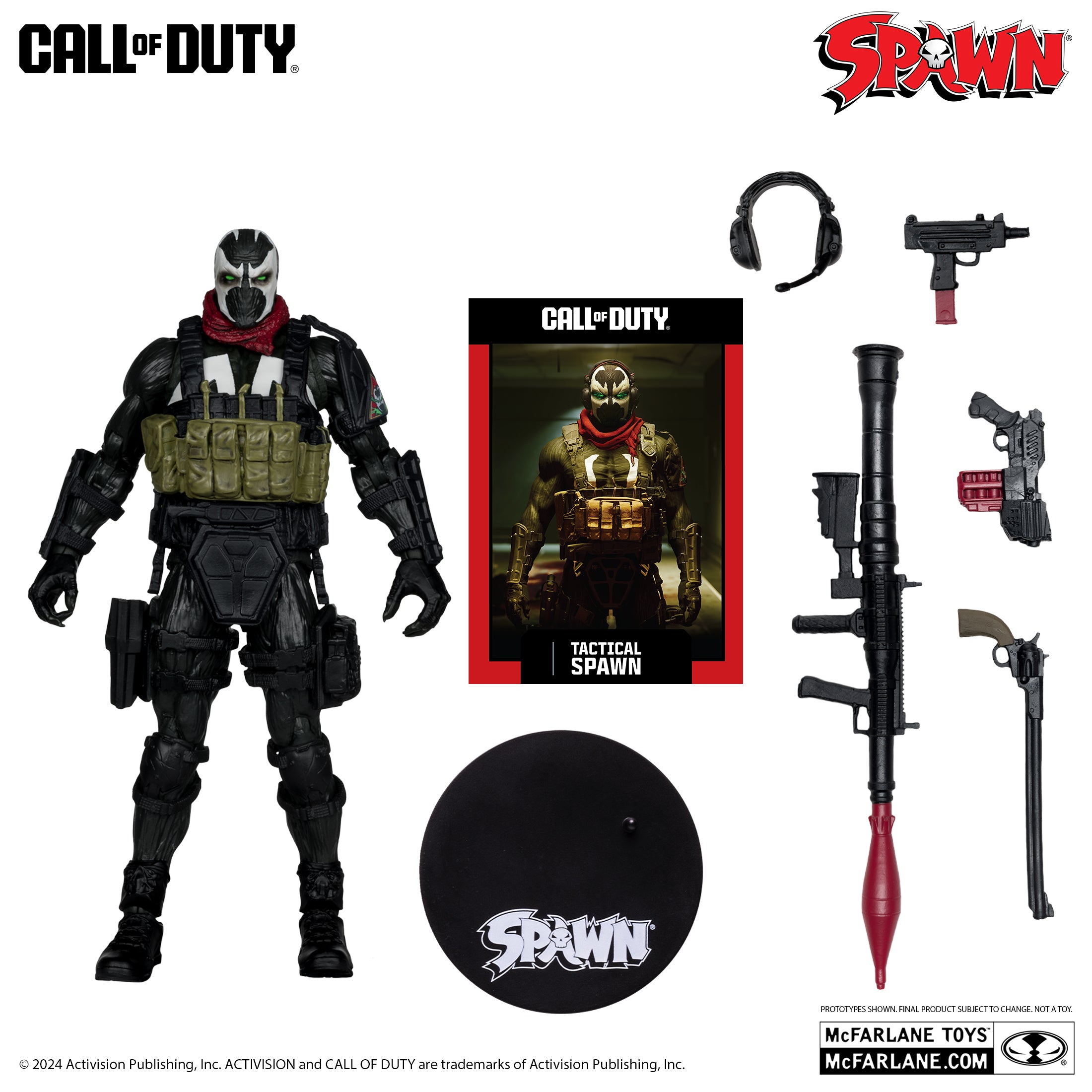 Tactical Spawn Action Figure Call of Duty McFarlane Toys
