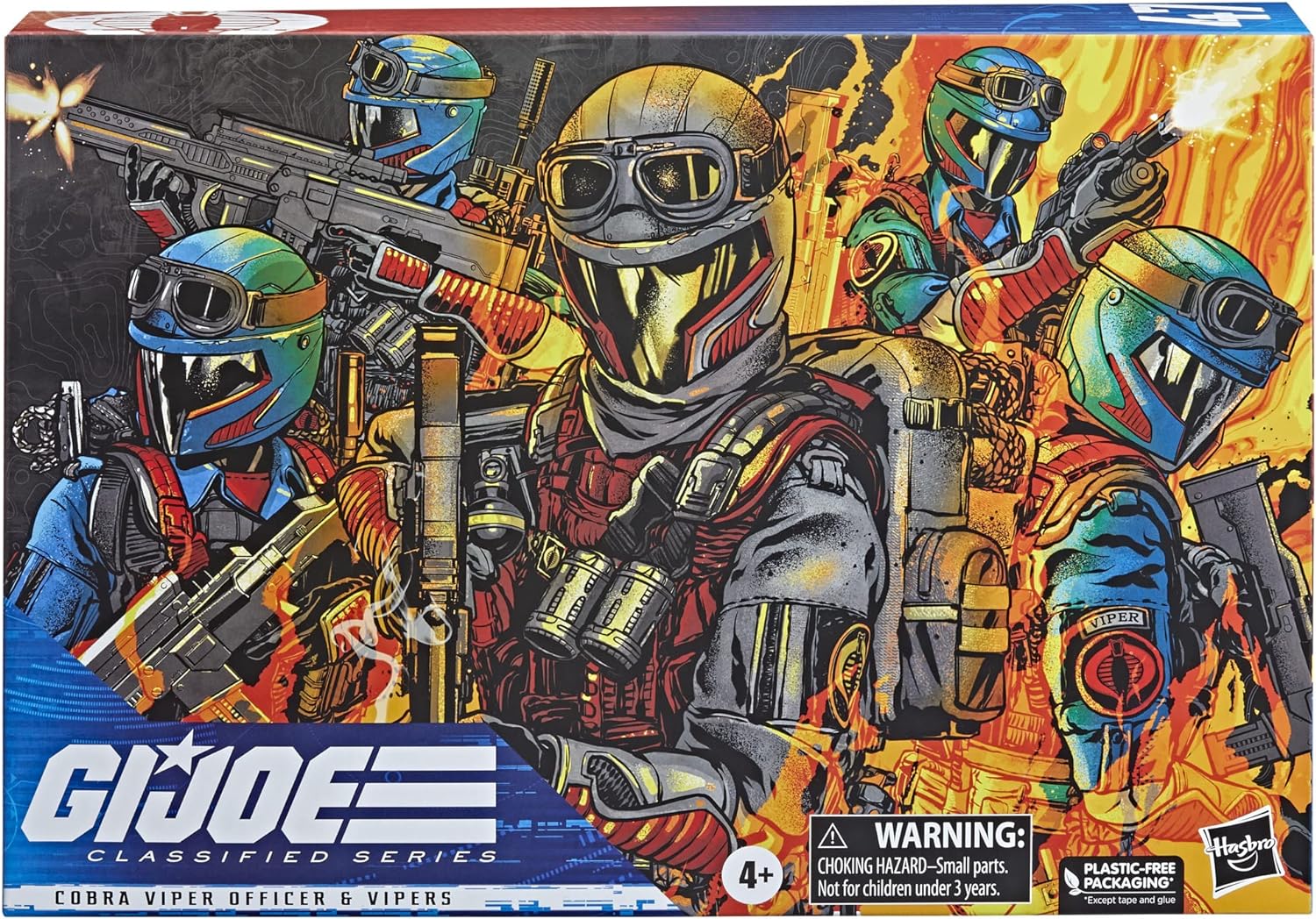 G.I. Joe Classified Series Cobra Viper Officer & Vipers