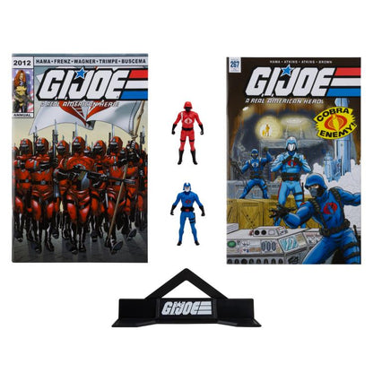 G.I. Joe Page Punchers - Cobra Commander and Crimson Guard Two-Pack with Comic