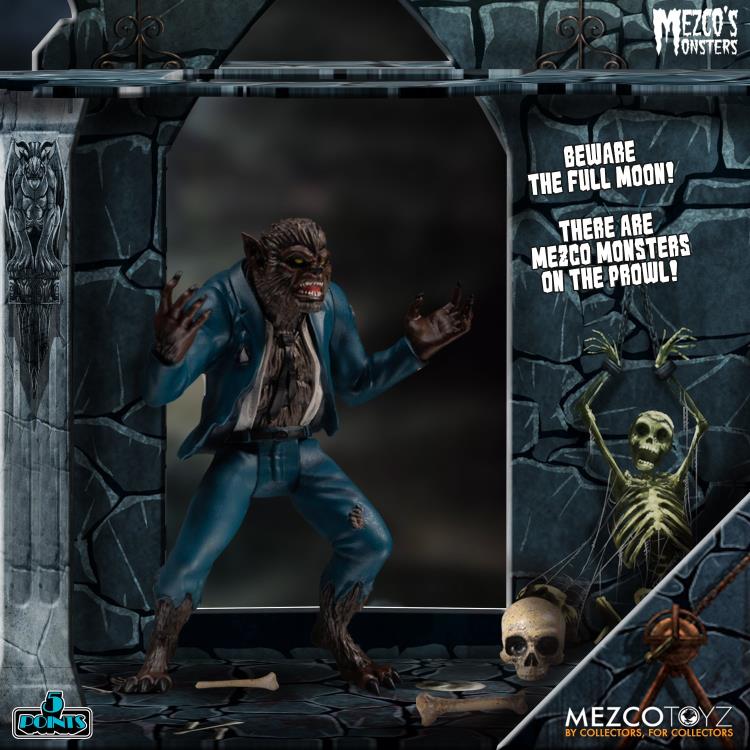 Mezco's Monsters 5 Points - Tower of Fear Deluxe Boxed Set